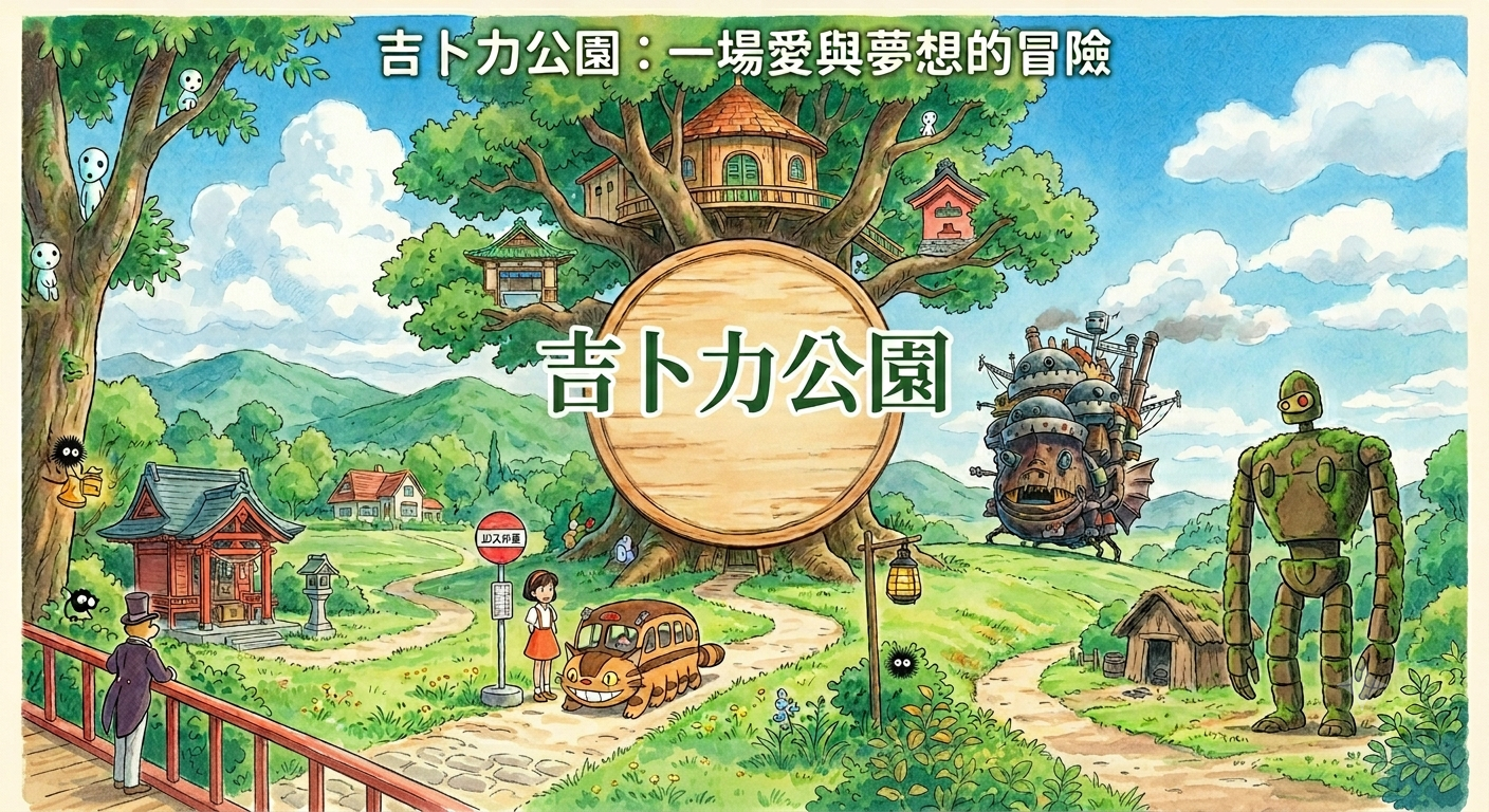 名古屋吉卜力公園:夢幻世界的體驗
